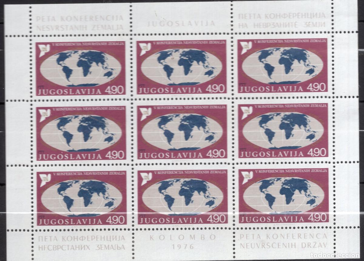 Sellos: YUGOESLAVIA 1976 MINI-SHEET MICHEL YU 1663KB