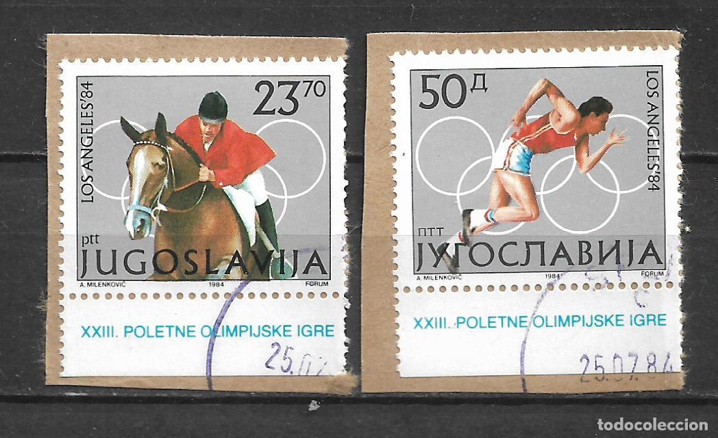 Sellos: yugoslavia 1984 sellos usado - 19/24