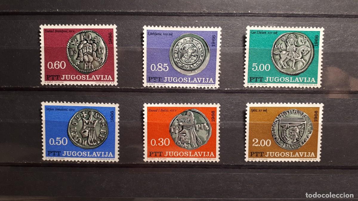 Sellos: YUGOSLAVIA. A&Ntilde;O 1965. (*). YVERT 1082/7