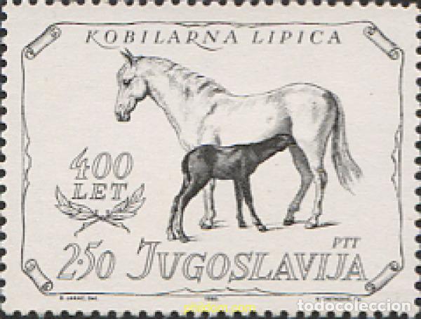 Sellos: 67216 MNH YUGOSLAVIA 1980 4 CENTENARIO DEL HARAS DE LIPICA