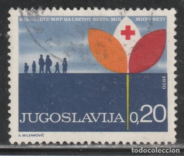 Sellos: YUGOSLAVIA // YVERT 59 BENEFICENCIA // 1970 ... USADO