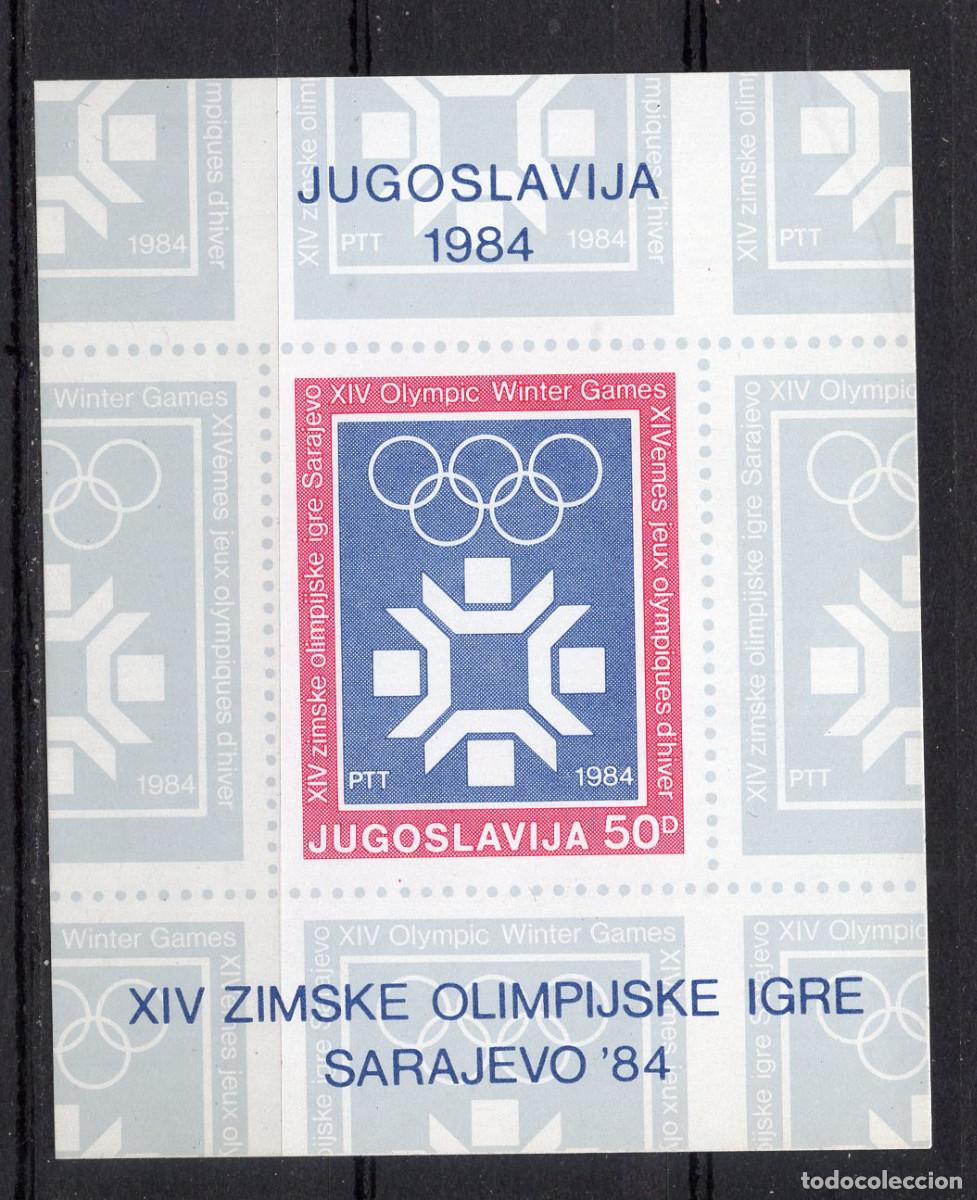 Sellos: YUGOELAVIA 1983 STAMP MICHEL YU BL22