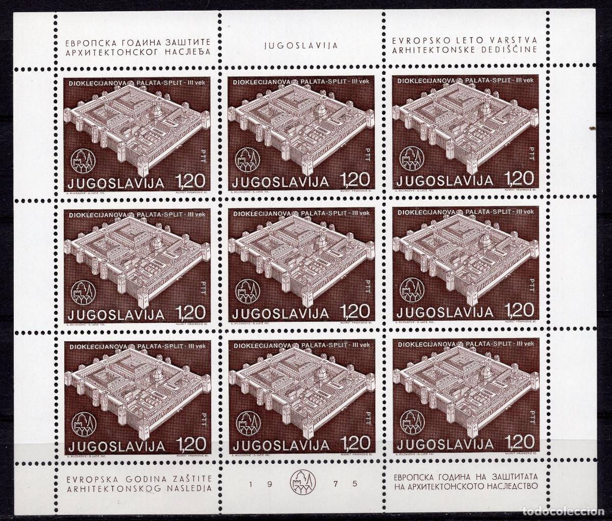 Sellos: YUGOESLAVIA 1975 STAMP MICHEL YU 1627KB