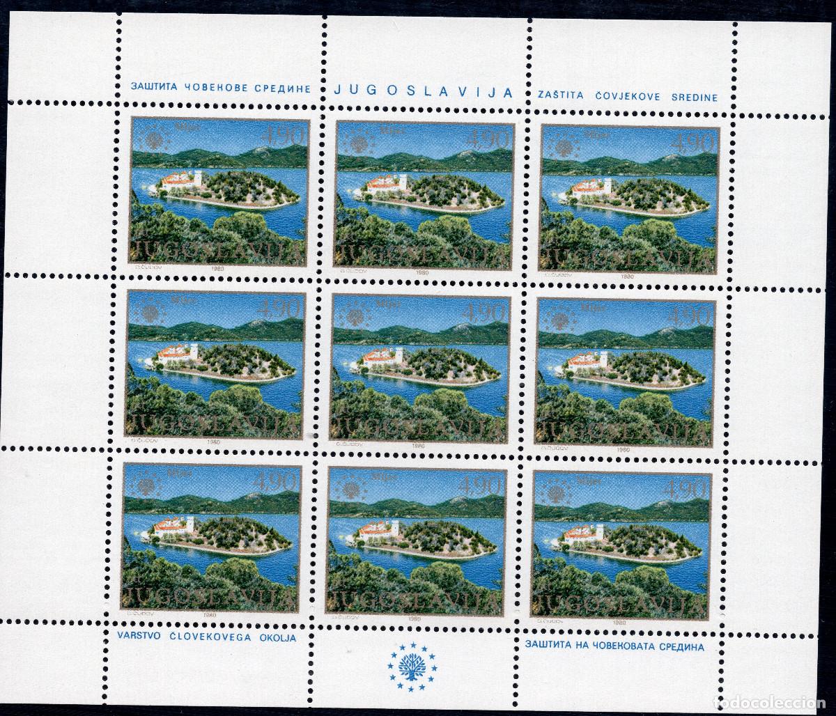 Sellos: YUGOESLAVIA 1980 STAMP MICHEL YU 1847KB