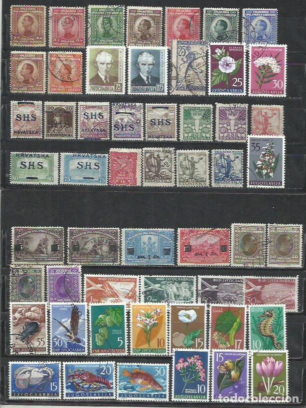 Sellos: R93G-LOTE SELLOS YUGOSLAVIA JUGOSLAVIA SIN TASAR,BONITOS, ANTIGUOS&nbsp;