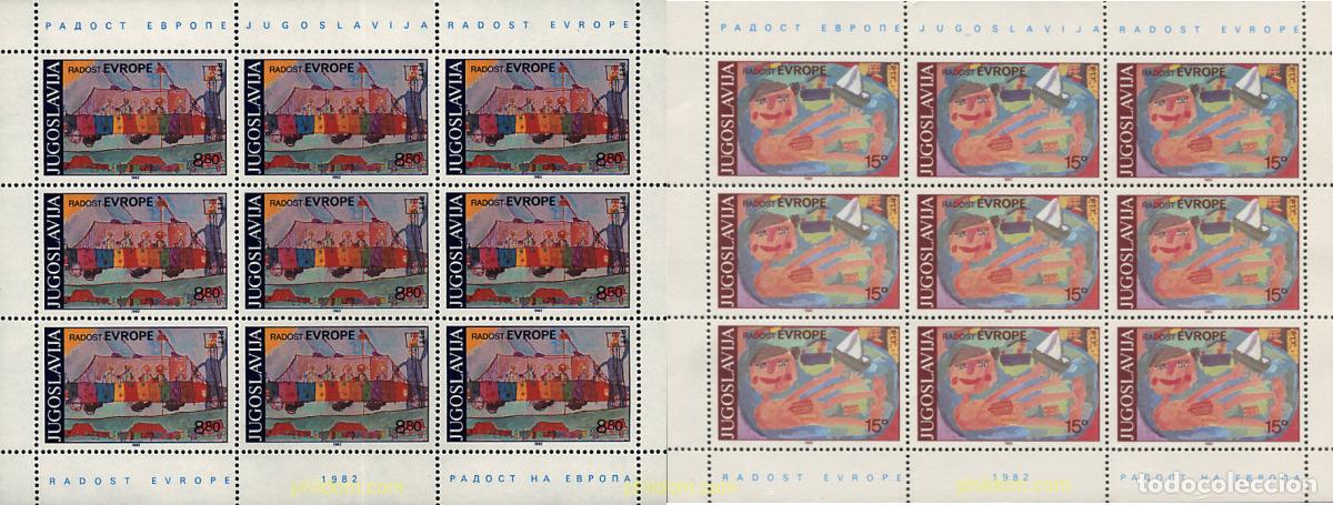 Sellos: 11010 MNH YUGOSLAVIA 1982 DIBUJOS INFANTILES