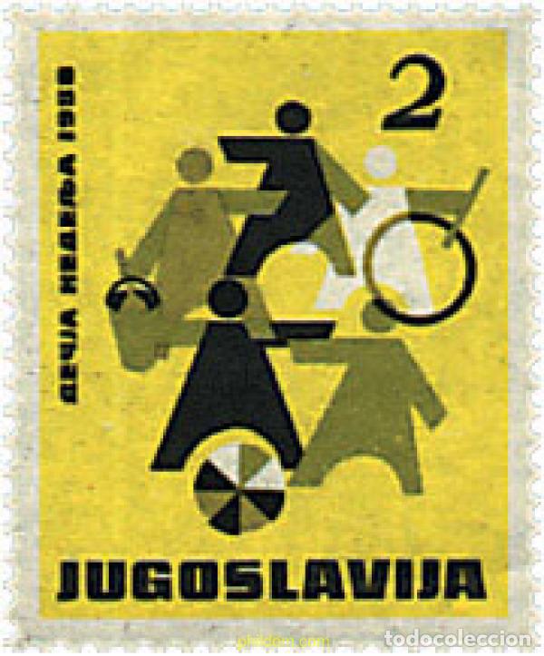 Sellos: 670127 HINGED YUGOSLAVIA 1958 SEMANA DE LA INFANCIA