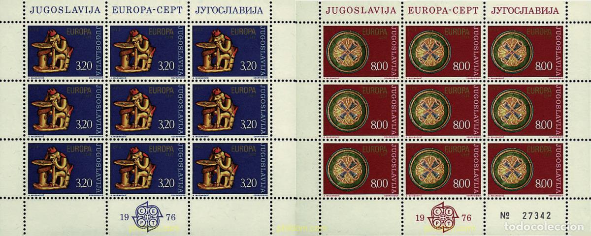 Sellos: 8901 MNH YUGOSLAVIA 1976 EUROPA CEPT 1976 - ARTESANIA