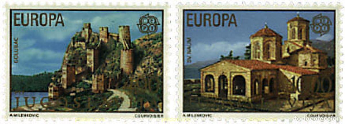Timbres: 62348 MNH YUGOSLAVIA 1978 EUROPA CEPT. ARQUITECTURA