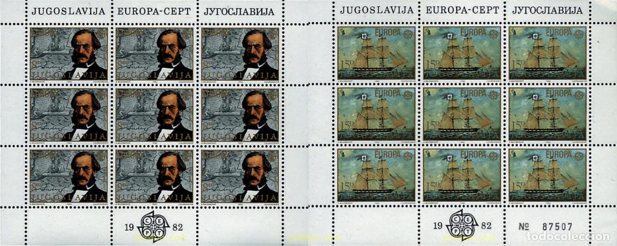 Sellos: 8936 MNH YUGOSLAVIA 1982 EUROPA CEPT. HISTORIA