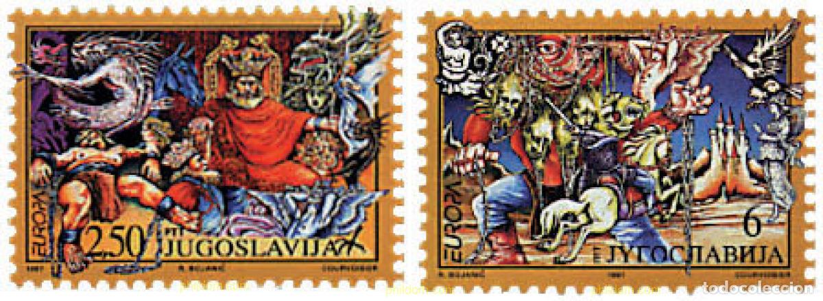 Briefmarken: 63107 MNH YUGOSLAVIA 1997 EUROPA CEPT. CUENTOS Y LEYENDAS