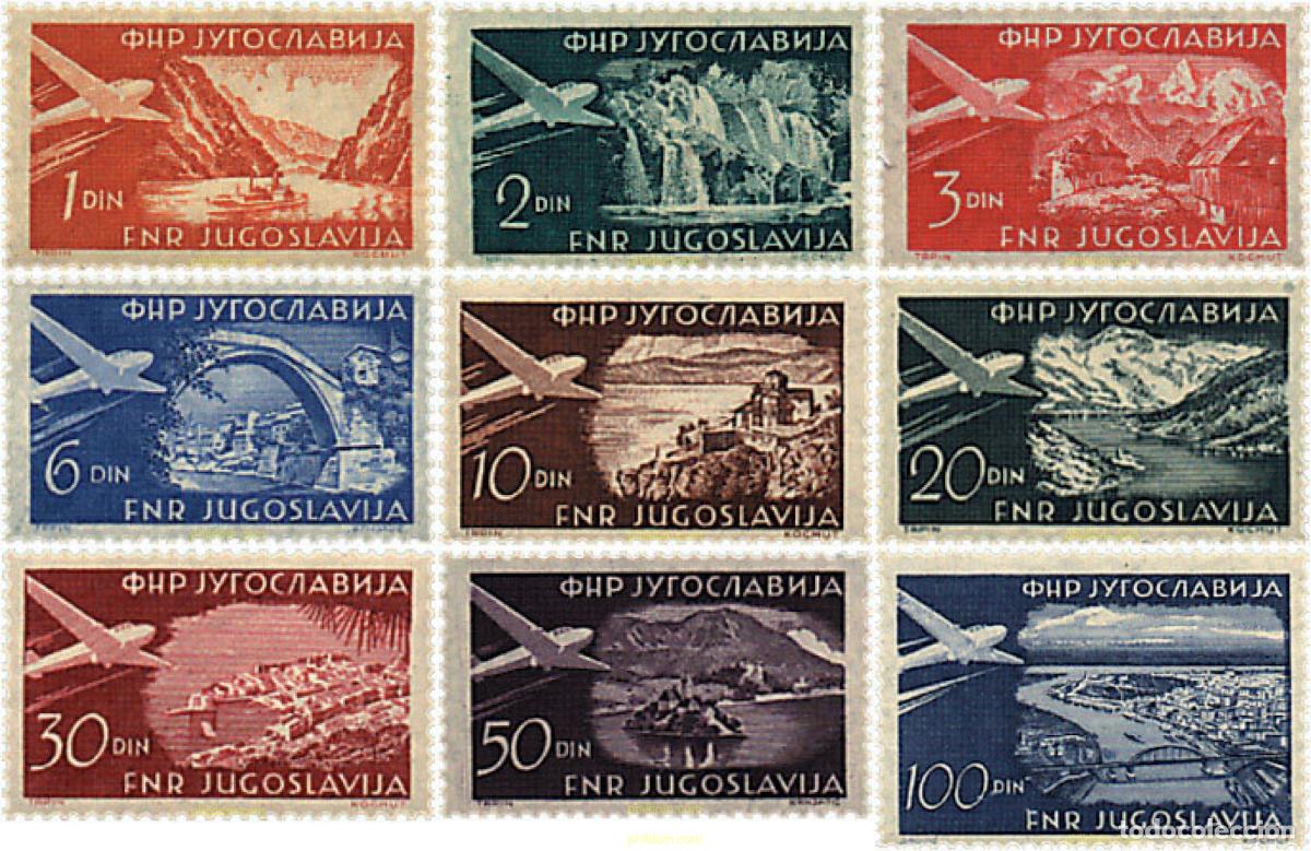 Sellos: 287614 MNH YUGOSLAVIA 1951 TURISMO