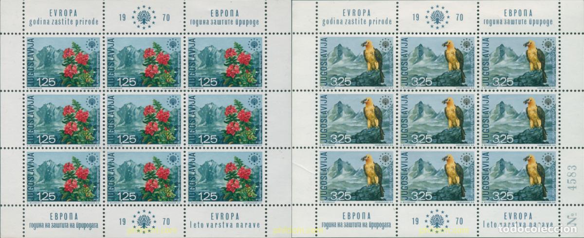 Sellos: 8174 MNH YUGOSLAVIA 1970 A&Ntilde;O EUROPEO PARA LA PROTECCION DE LA NATURALEZA