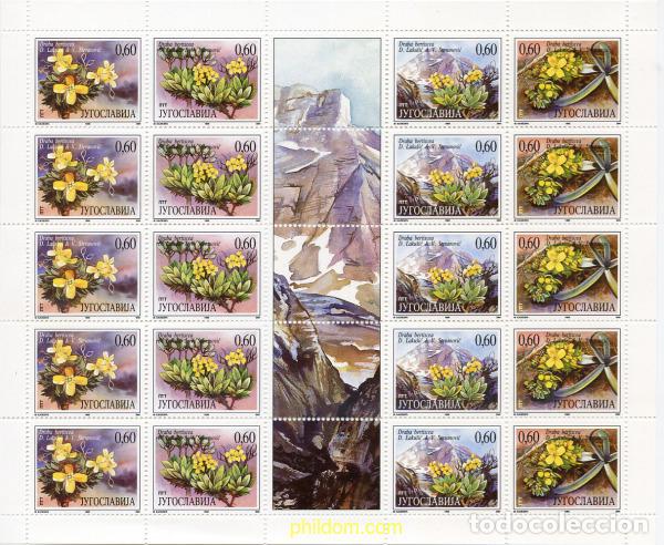 Sellos: 275670 MNH YUGOSLAVIA 1995 FLORA