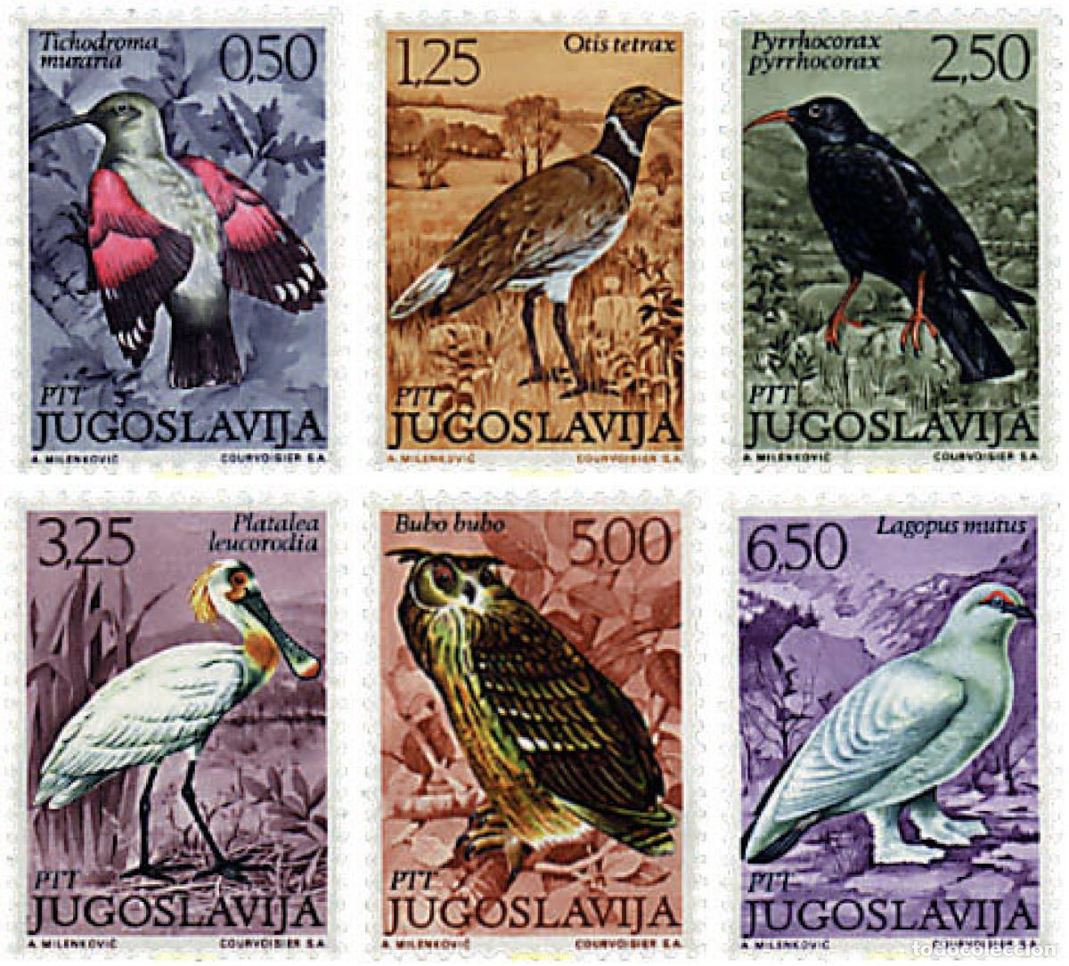 Sellos: 67179 MNH YUGOSLAVIA 1972 AVES