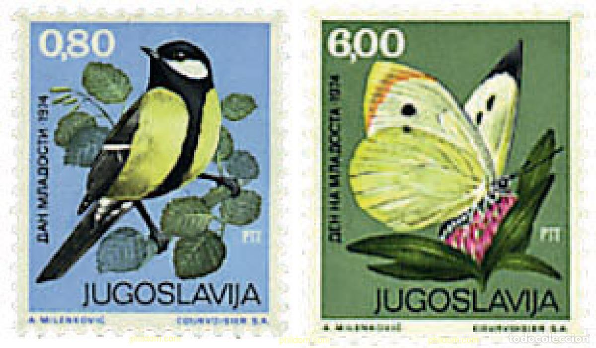Sellos: 339493 MNH YUGOSLAVIA 1974 DIA DE LA JUVENTUD