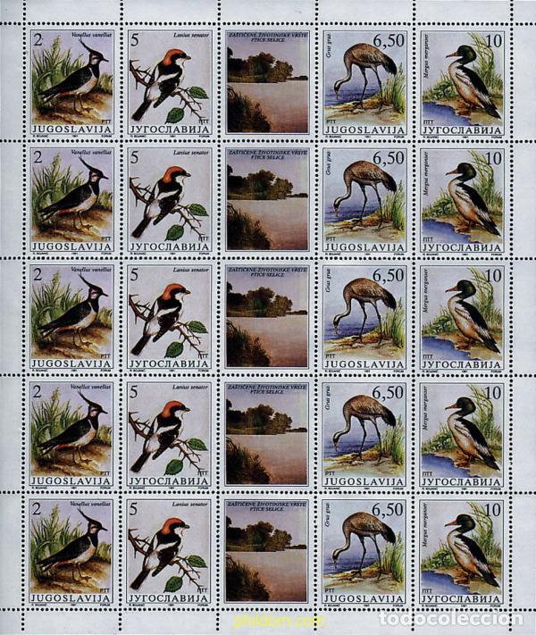 Sellos: 11772 MNH YUGOSLAVIA 1991 AVES
