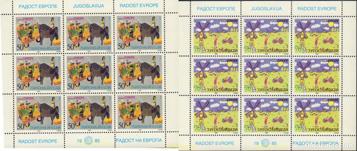 Selos: 11011 MNH YUGOSLAVIA 1985 DIBUJOS INFANTILES