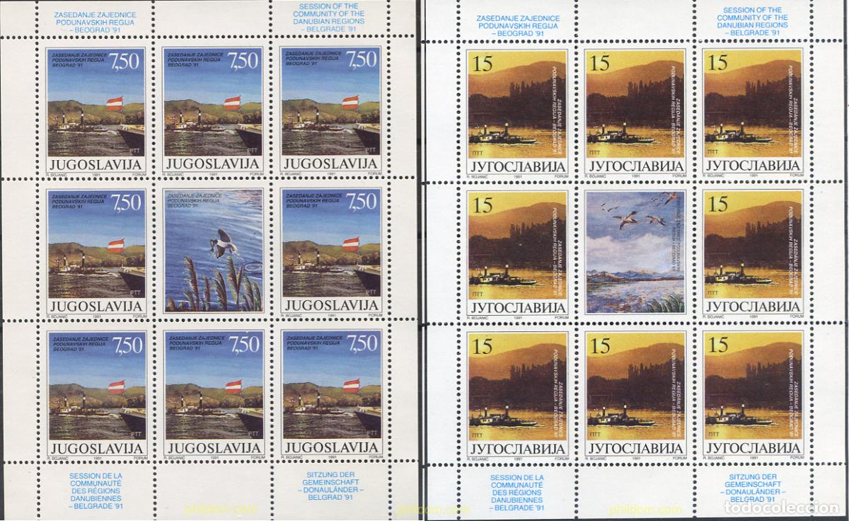 Stamps: 151640 MNH YUGOSLAVIA 1991 CONFERENCIA BELGRADO 91