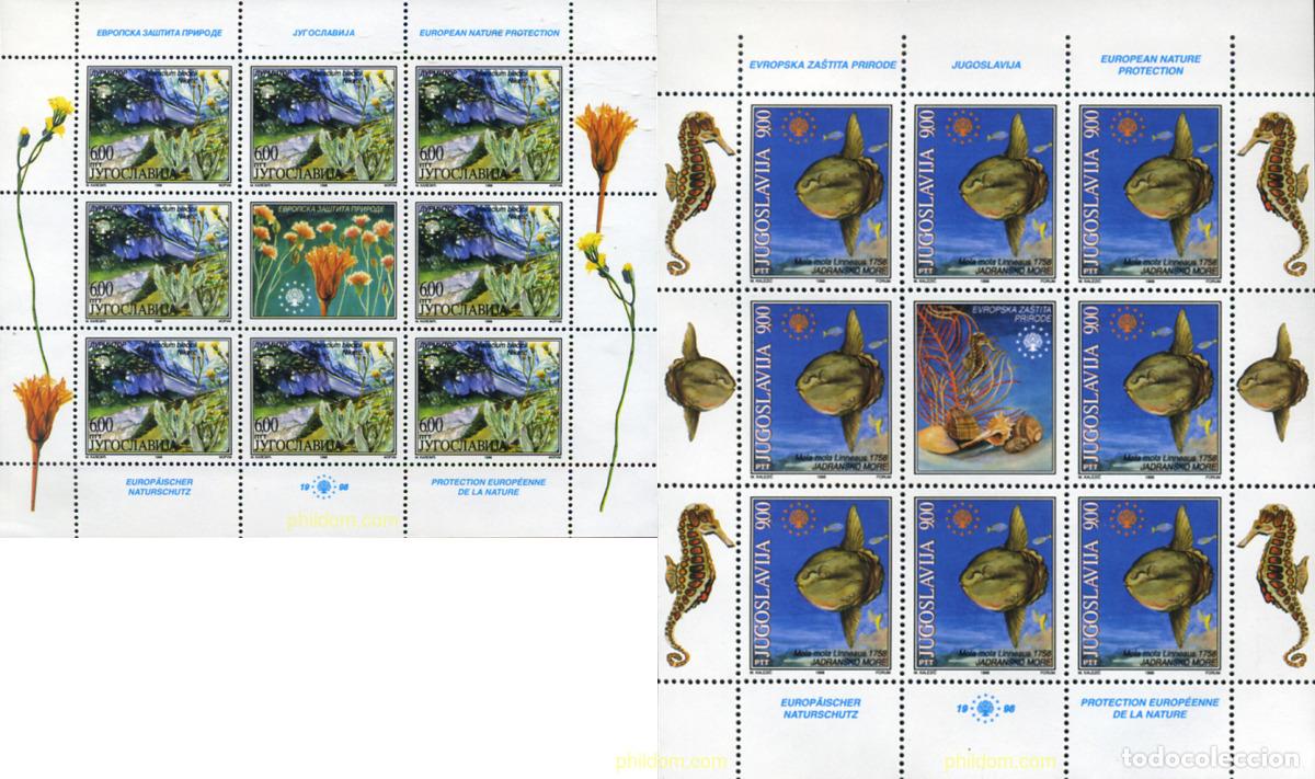 Sellos: 8231 MNH YUGOSLAVIA 1998 PROTECCION DE LA NATURALEZA EN EUROPA