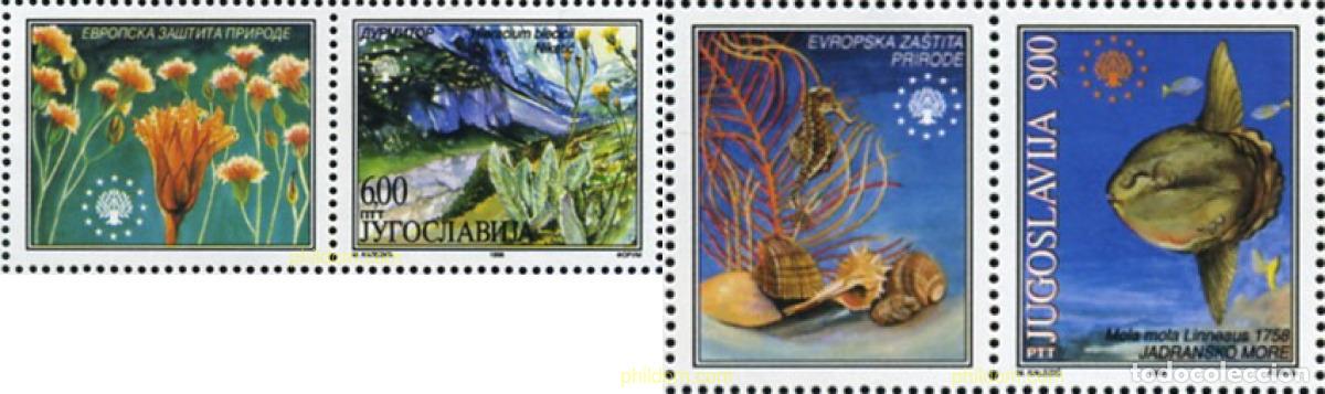 Sellos: 673081 MNH YUGOSLAVIA 1998 PROTECCION DE LA NATURALEZA EN EUROPA