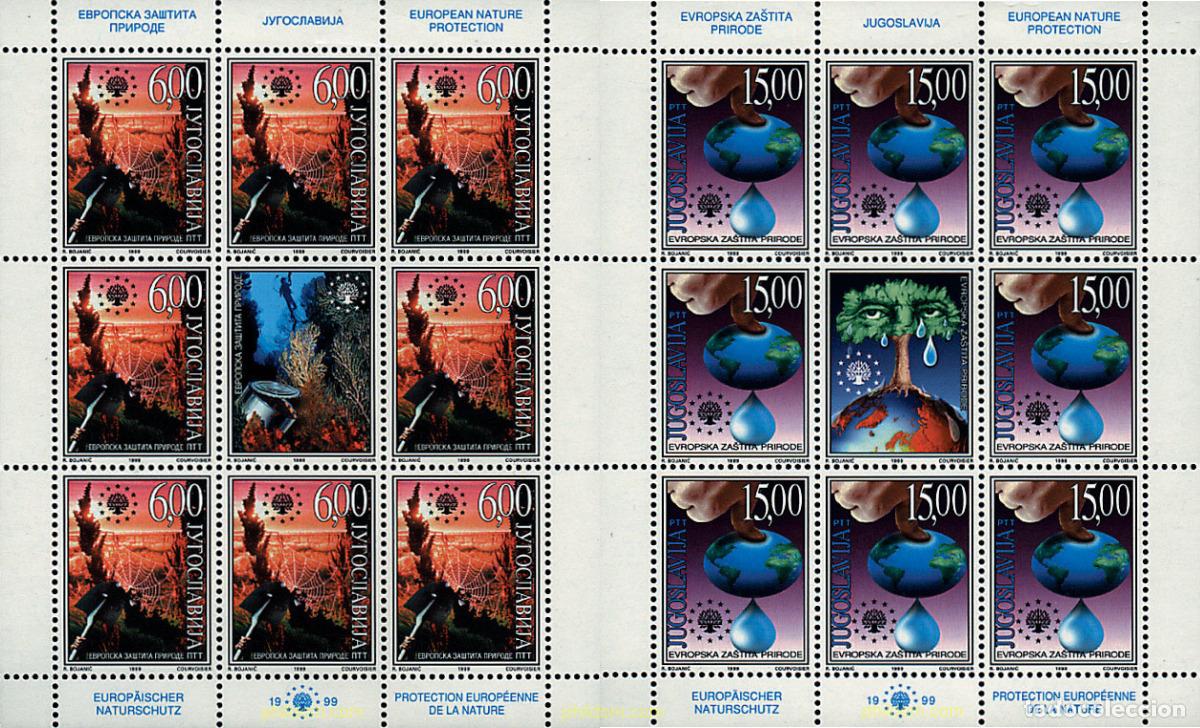 Sellos: 9411 MNH YUGOSLAVIA 1999 PROTECCION DE LA NATURALEZA