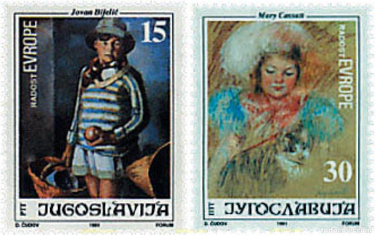 Sellos: 67325 MNH YUGOSLAVIA 1991 PINTURAS