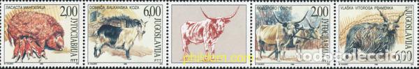 Sellos: 673217 MNH YUGOSLAVIA 1999 FAUNA PROTEGIDA