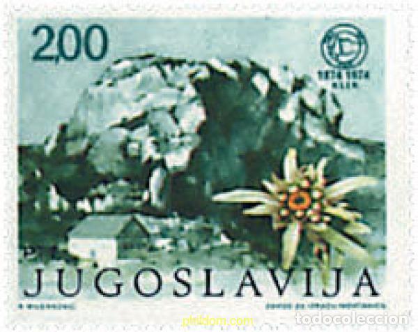 Sellos: 95820 MNH YUGOSLAVIA 1974 CENTENARIO DEL ALPINISMO EN YUGOSLAVIA