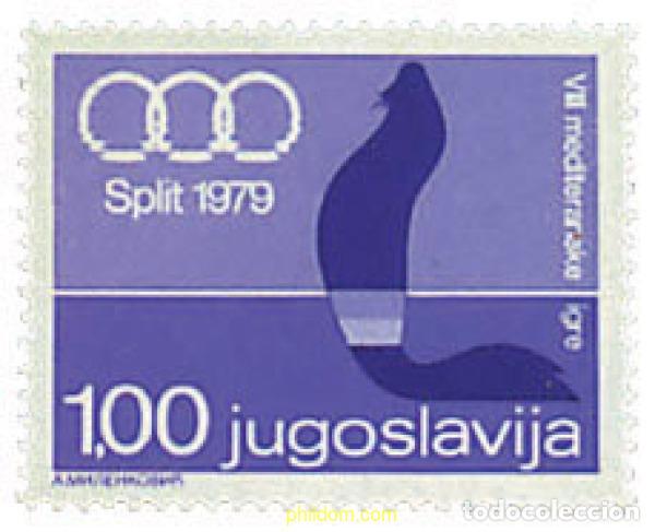 Sellos: 34333 MNH YUGOSLAVIA 1979 8 JUEGOS DEPORTIVOS MEDITERRANEOS EN SPLIT