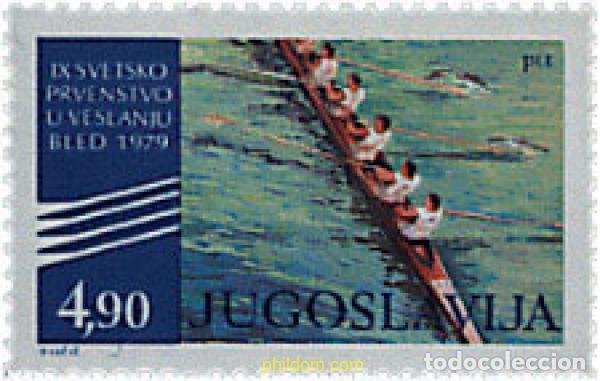 Sellos: 67210 MNH YUGOSLAVIA 1979 9 CAMPEONATO DEL MUNDO DE REMO