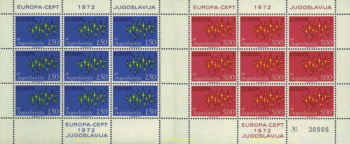Briefmarken: 8892 MNH YUGOSLAVIA 1972 EUROPA CEPT. COMUNICACIONES