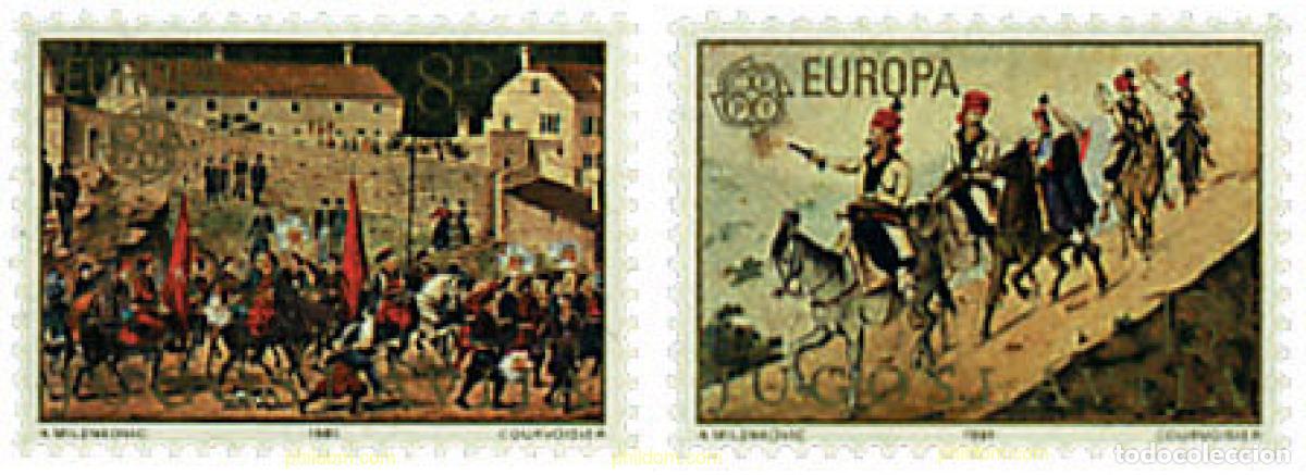 Sellos: 62474 MNH YUGOSLAVIA 1981 EUROPA CEPT. FOLCLORE