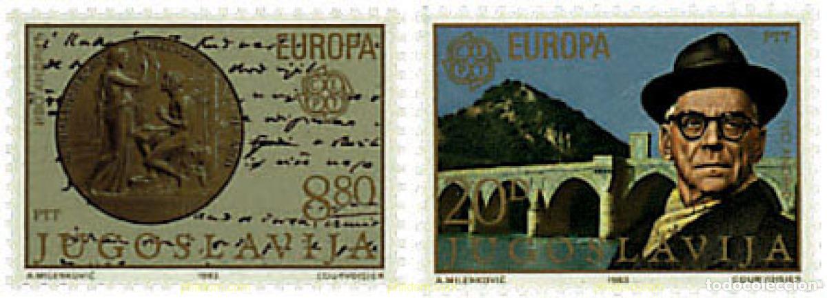 Stamps: 62545 MNH YUGOSLAVIA 1983 EUROPA CEPT. GRANDES OBRAS DE LA HUMANIDAD