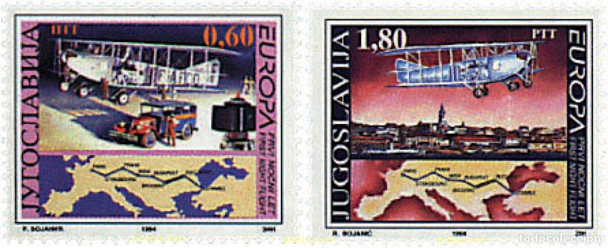 Timbres: 62937 MNH YUGOSLAVIA 1994 EUROPA CEPT. GRANDES DESCUBRIMIENTOS