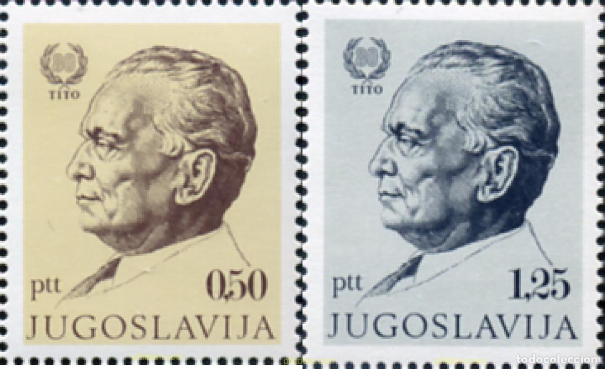 Sellos: 294177 MNH YUGOSLAVIA 1972 80 ANIVERSARIO DEL MARISCAL TITO
