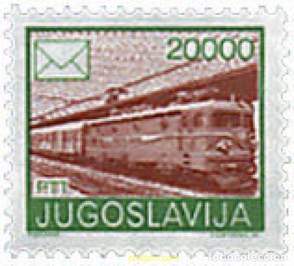 Sellos: 672318 MNH YUGOSLAVIA 1989 EL CORREO