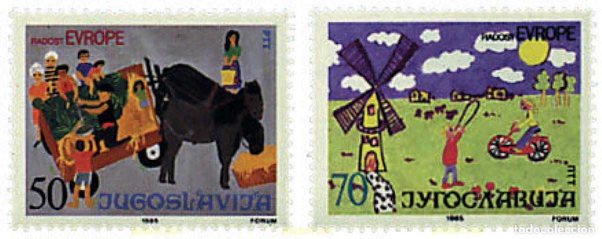 Sellos: 67235 MNH YUGOSLAVIA 1985 DIBUJOS INFANTILES