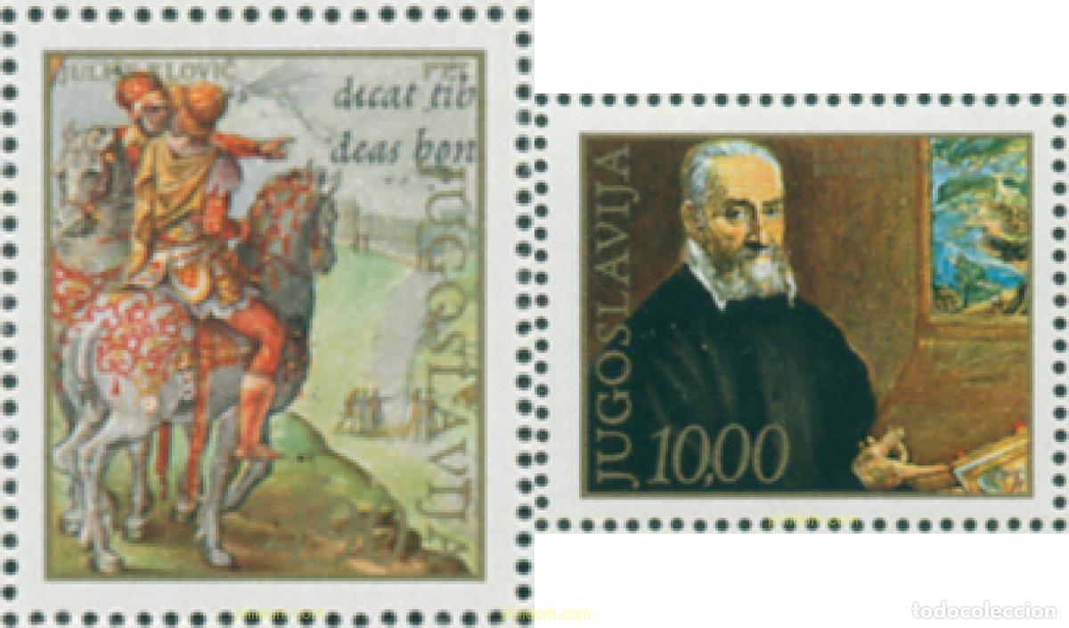 Sellos: 67204 MNH YUGOSLAVIA 1978 4 CENTENARIO DE LA MUERTE DE JULIJE KLOVIC