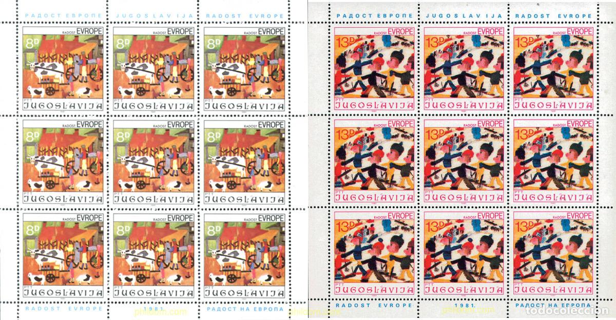 Sellos: 287251 MNH YUGOSLAVIA 1981 DIBUJOS INFANTILES