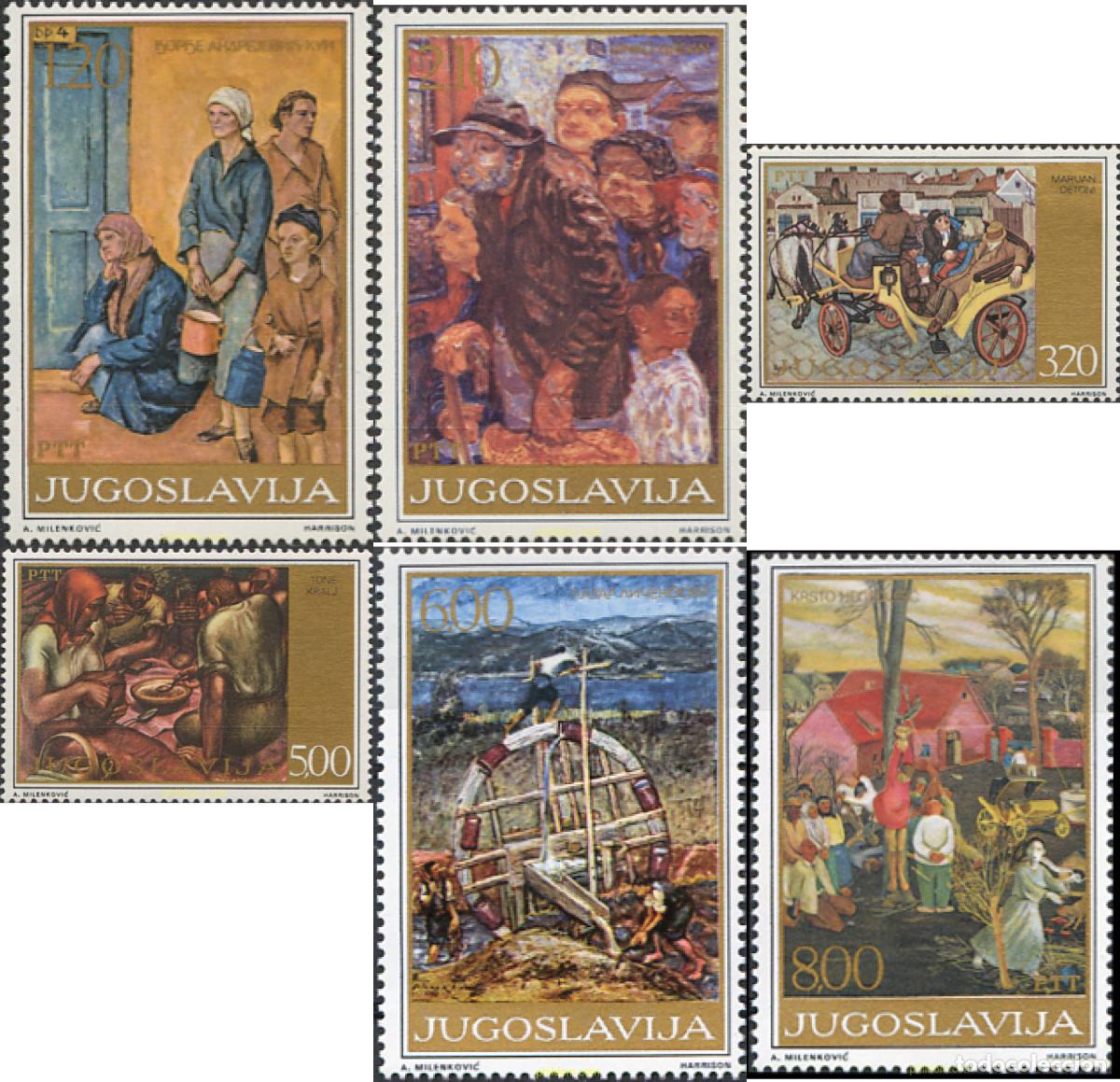 Briefmarken: 67194 MNH YUGOSLAVIA 1975 EL ARTE YUGOSLAVO