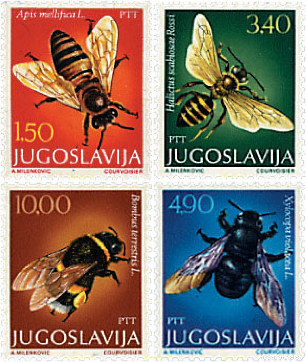 Sellos: 40994 MNH YUGOSLAVIA 1978 INSECTOS