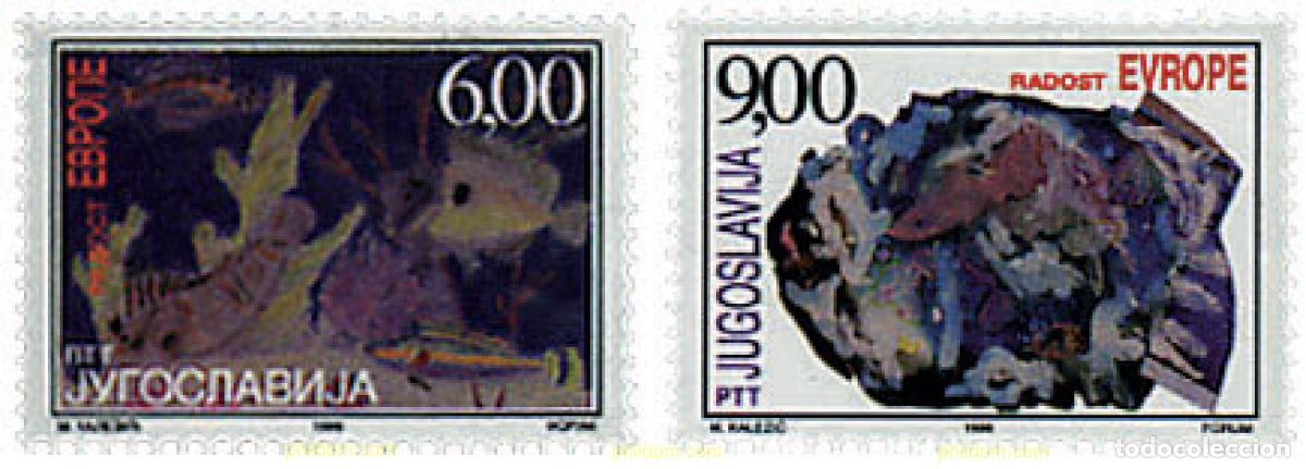 Sellos: 34375 MNH YUGOSLAVIA 1998 JOYA DE EUROPA: DIA MUNDIAL DEL NI&Ntilde;O