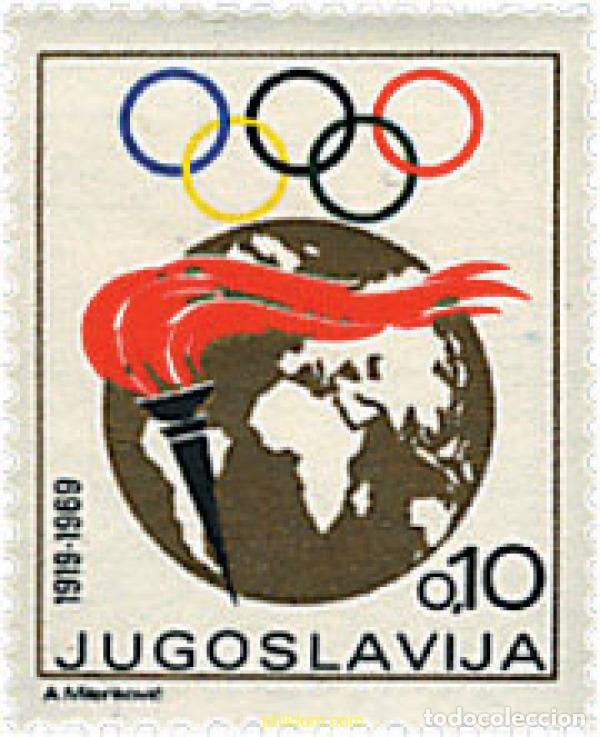 Briefmarken: 67173 MNH YUGOSLAVIA 1969 SEMANA OLIMPICA