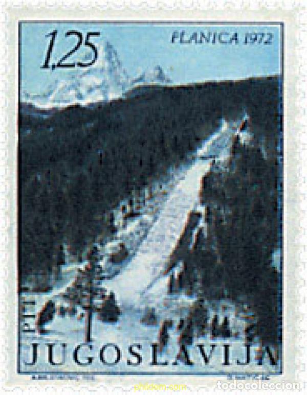 Briefmarken: 67182 MNH YUGOSLAVIA 1972 SALTOS DE ESQUI EN PLANICA