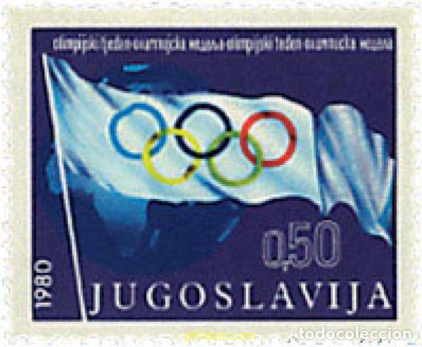 Briefmarken: 67217 MNH YUGOSLAVIA 1980 SEMANA OLIMPICA