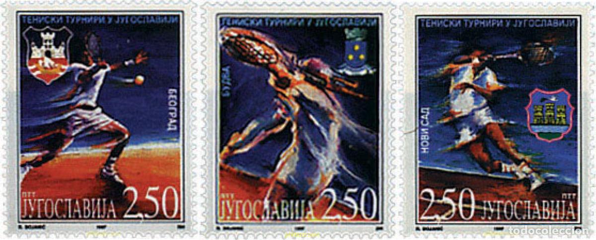 Timbres: 48084 MNH YUGOSLAVIA 1997 TORNEO DE TENIS EN YUGOSLAVIA