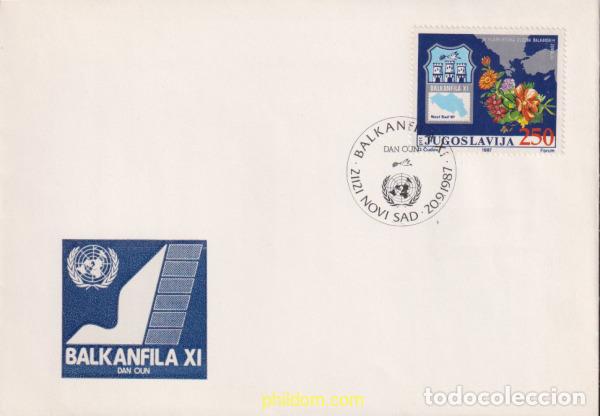 Timbres: 621386 MNH YUGOSLAVIA 1987 BALKANPHILA XI. EXPOSICION FILATELICA INTERNACIONAL