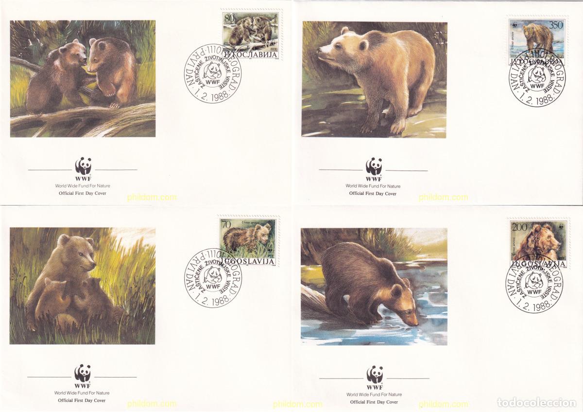 Timbres: 24738 MNH YUGOSLAVIA 1988 OSO PARDO