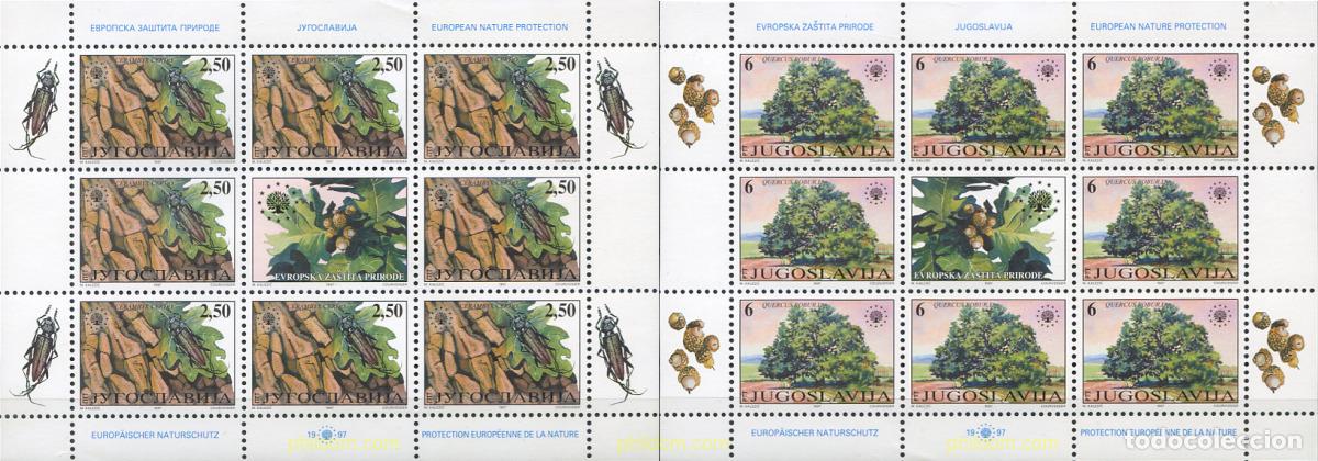 Sellos: 12020 MNH YUGOSLAVIA 1997 PROTECCION DE LA NATURALEZA EN EUROPA